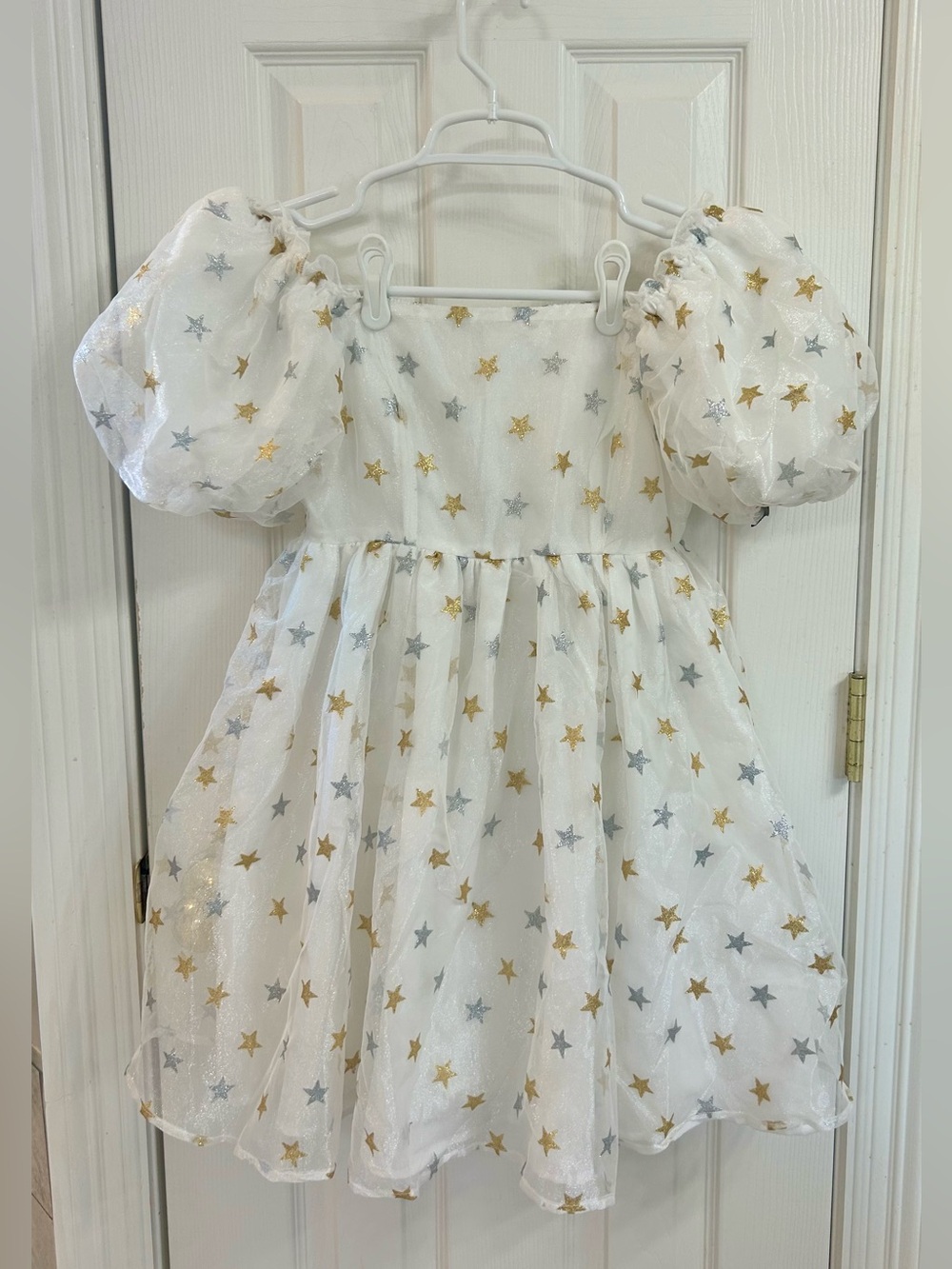 Starlight White Tulle Dress